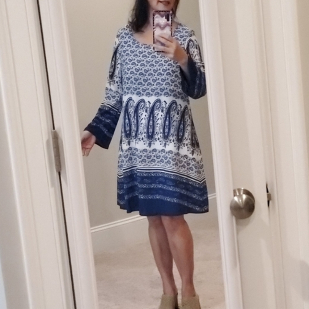 Spring NEW Elegant Paisley Dress